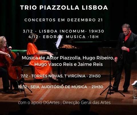 Concerto de Trio Piazzolla Lisboa